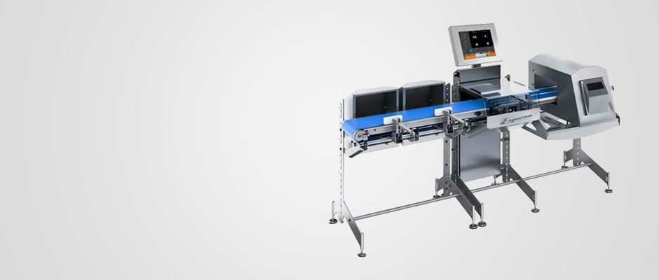Checkweighing machines with integrated metal detector